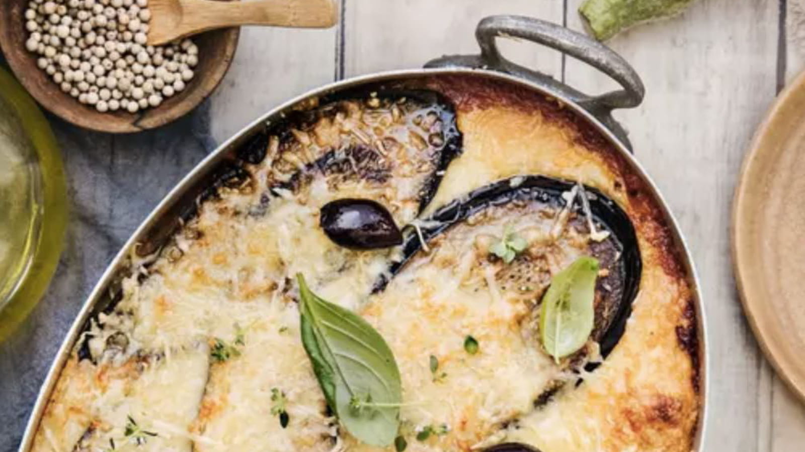 Les lasagnes aux aubergines et « Trio Gourmand » Entremont