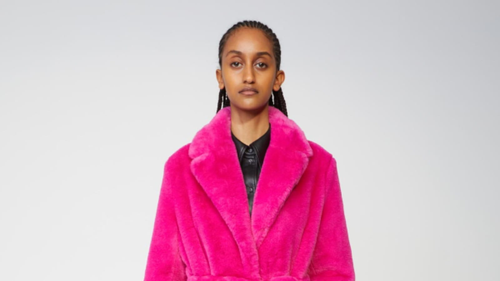 Manteau en fausse fourrure Stand Studio