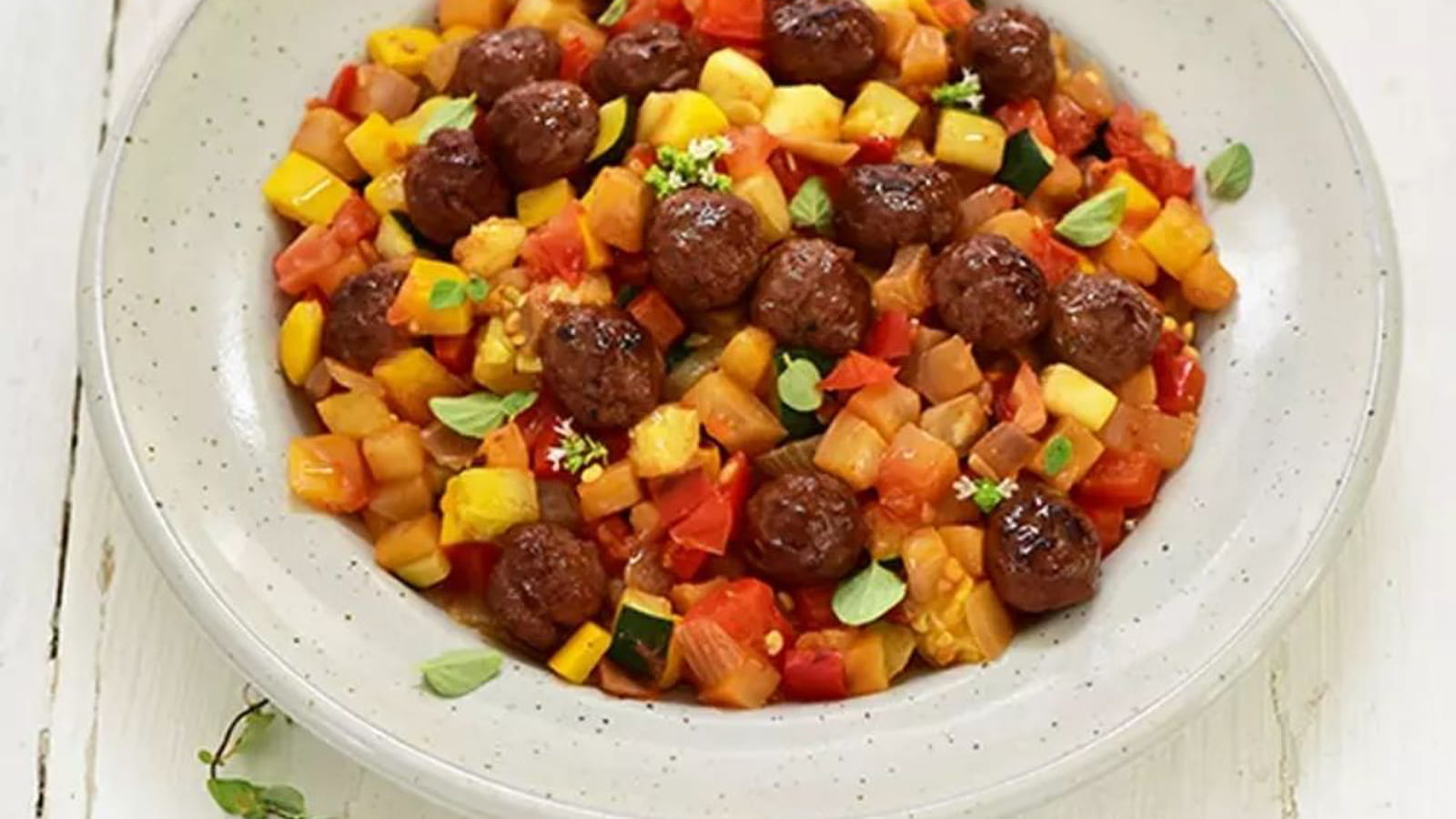 Boulettes à la Méditerranéenne