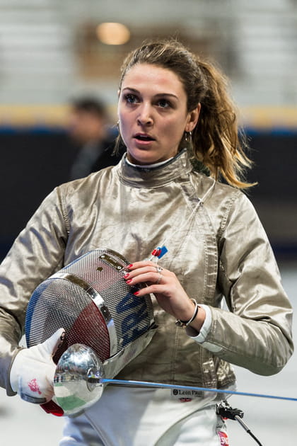 L'escrimeuse Manon Brunet