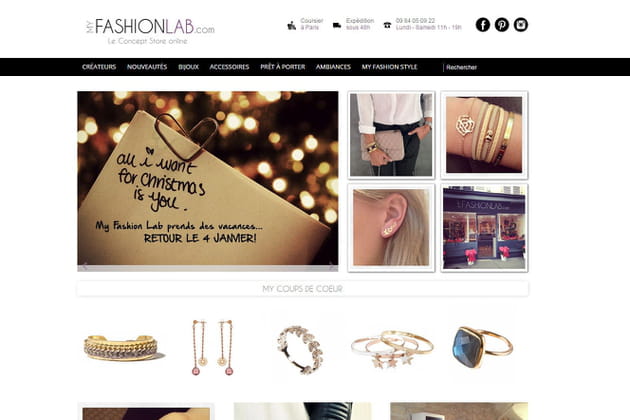 Le e-shop de My Fashion Lab
