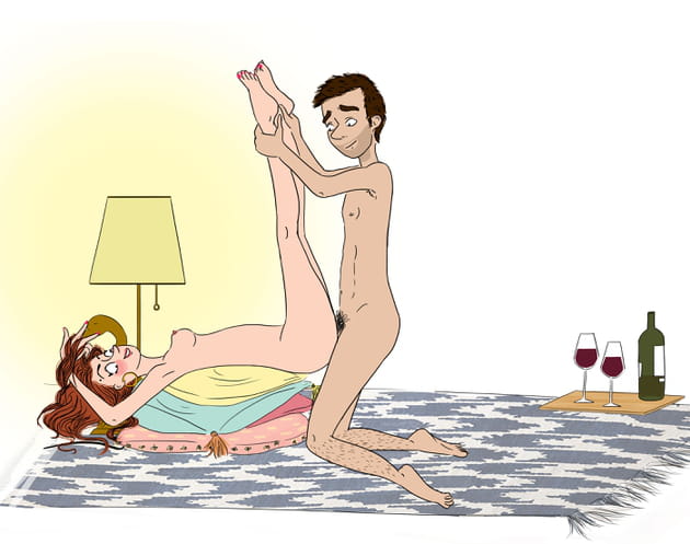 La position des bâtons de ski