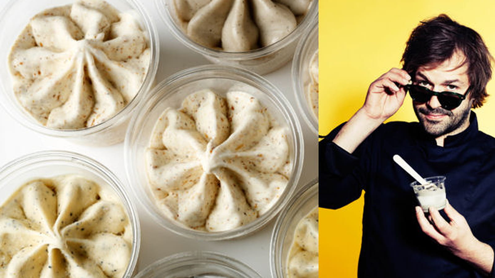 Glaces et sorbet de Gontran Cherrier 