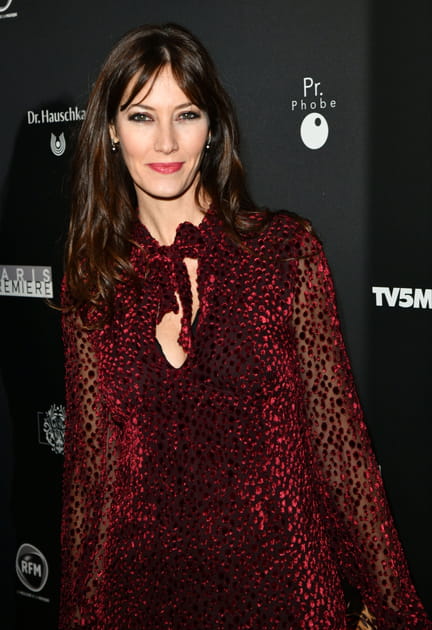 L'ancienne Miss France Mareva Galanter aux Globes de Cristal