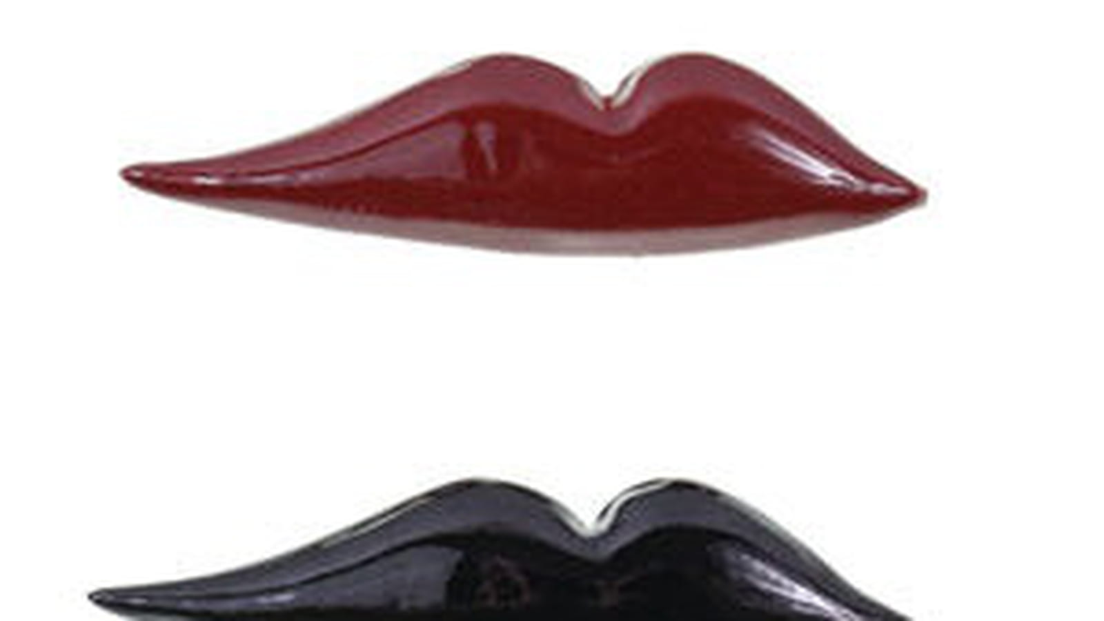 Broche bouche de Sonia Rykiel