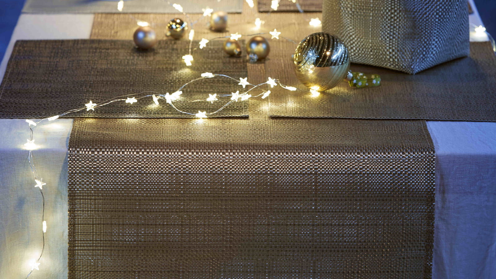 Linge de table en Lurex