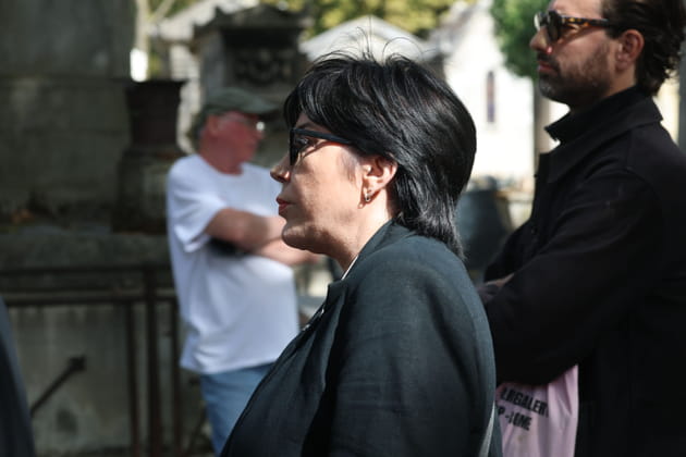 Liane Foly pr&eacute;sente aux obs&egrave;ques de Catherine Ringer