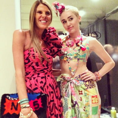 anna dello russo miley cyrus