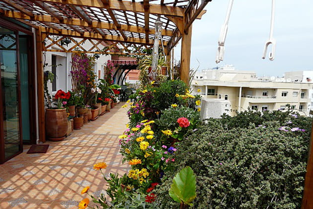 La terrasse d'appartement