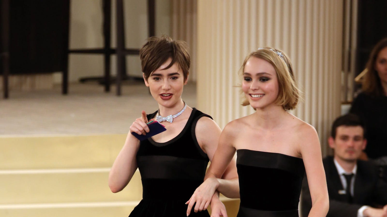 Lily Collins et Lily-Rose Depp