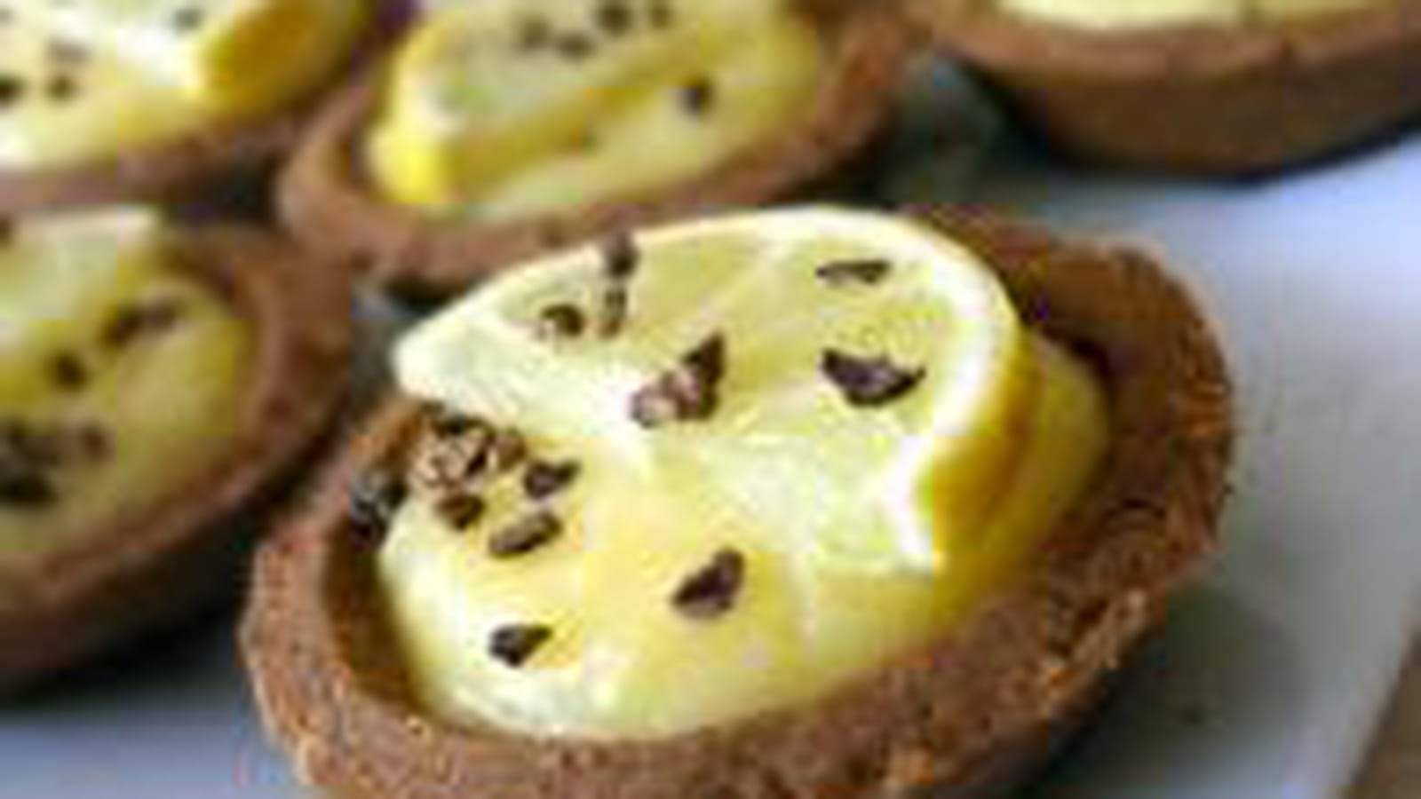 Mini tartelettes choco-citron