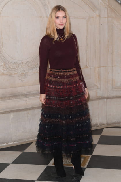 Arizona Muse au d&eacute;fil&eacute; Christian Dior