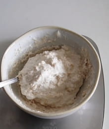 Fondant duo choco-vanille au Airfryer : Etape 1