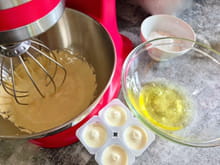 Tiramisu allégé au citron : Etape 1