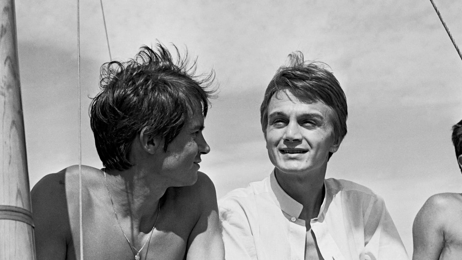 Sur le tournage de "Quand un bateau passe"
