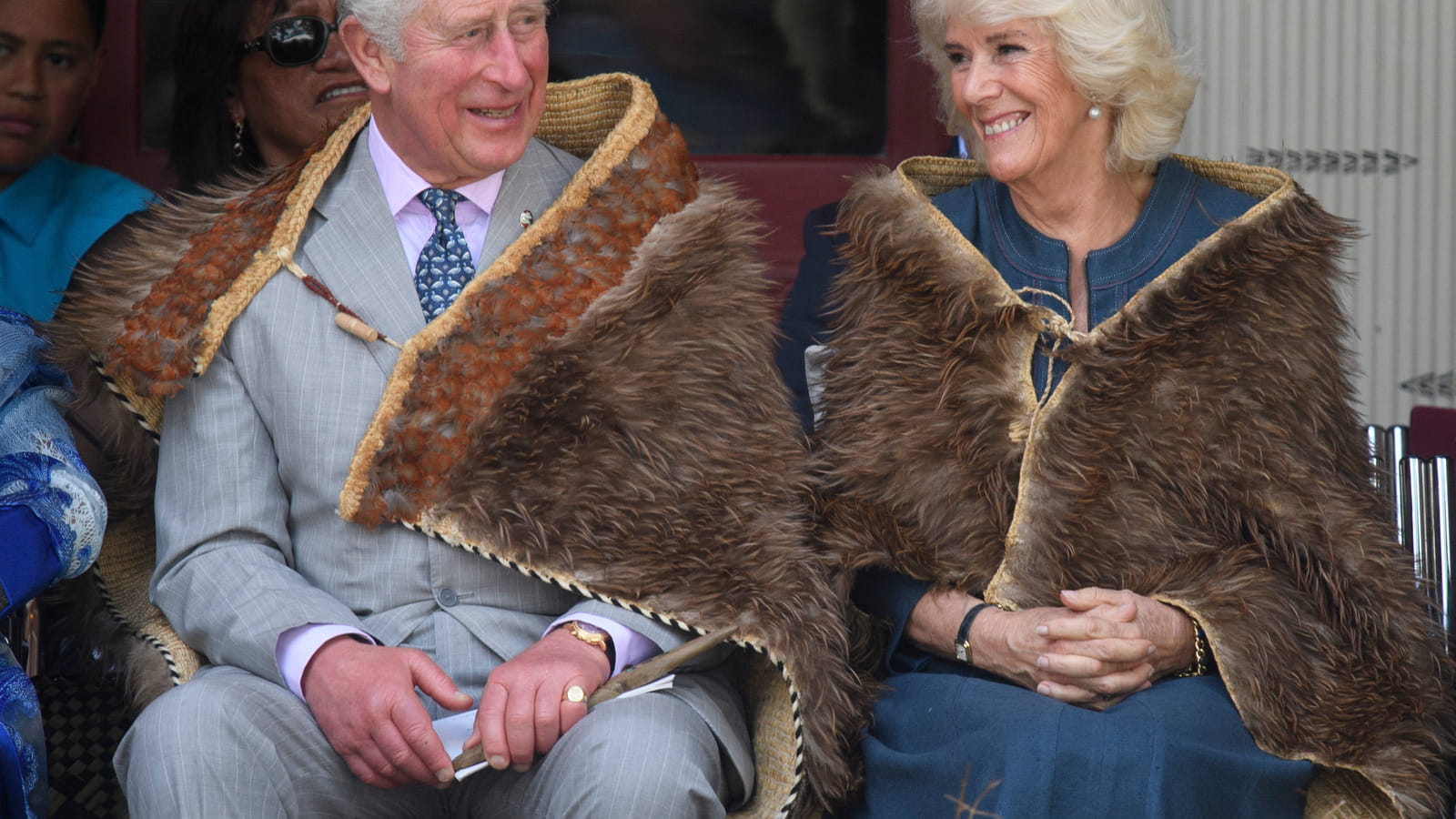 Avec le prince Charles, en Nouvelle-Zélande, en 2019