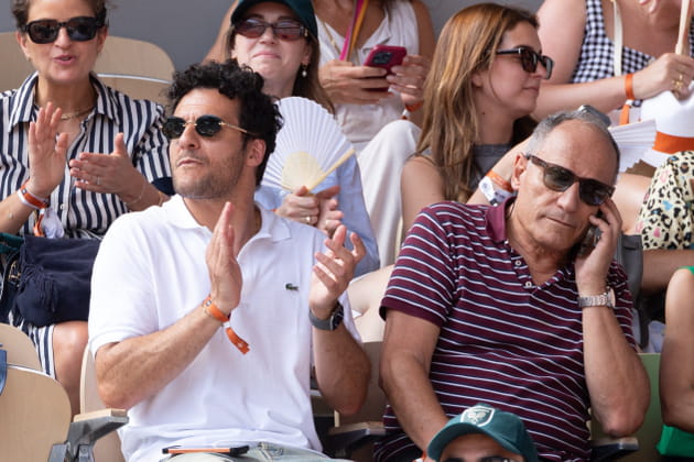 Amir et son papa assistent &agrave; Roland-Garros