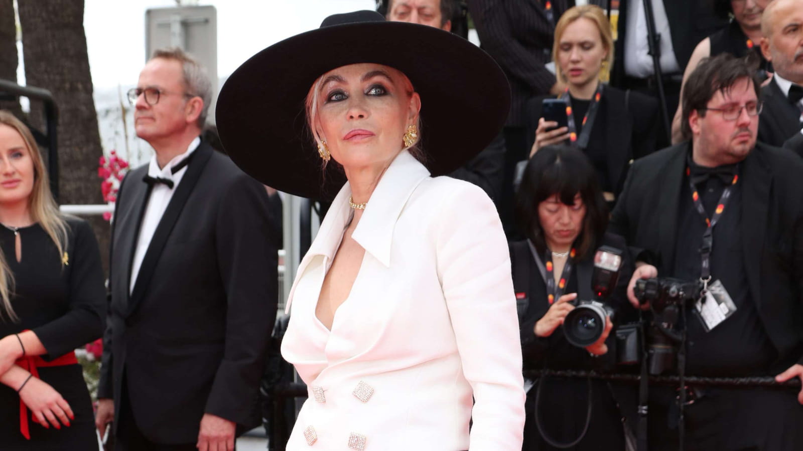 Emmanuelle Béart le 16 mai 2023