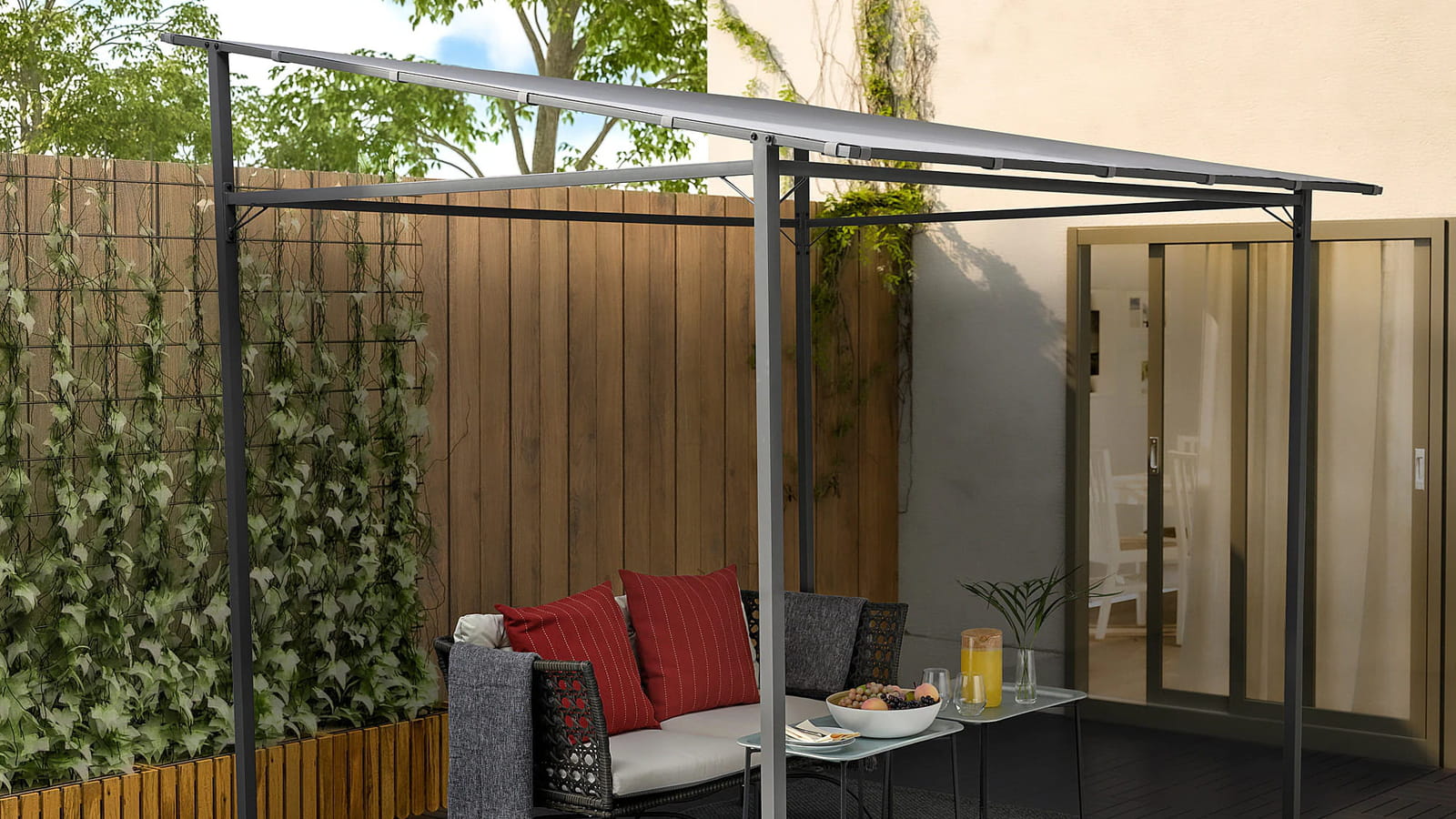 Petite tonnelle de jardin 