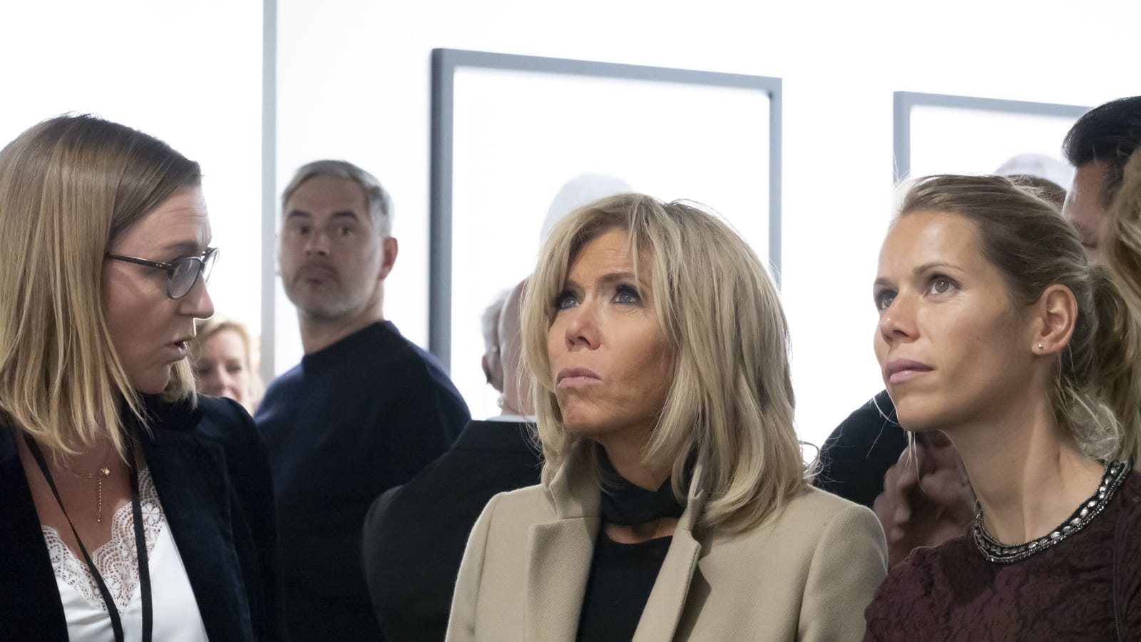 Tiphaine Auzière et Brigitte Macron