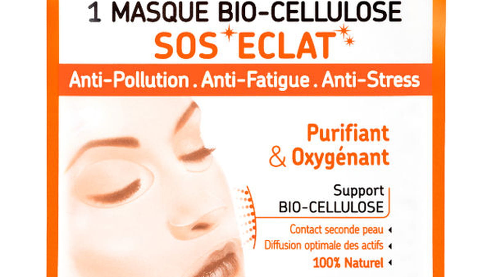 Masque bio-cellulose S.O.S Eclat, Barbara Gould