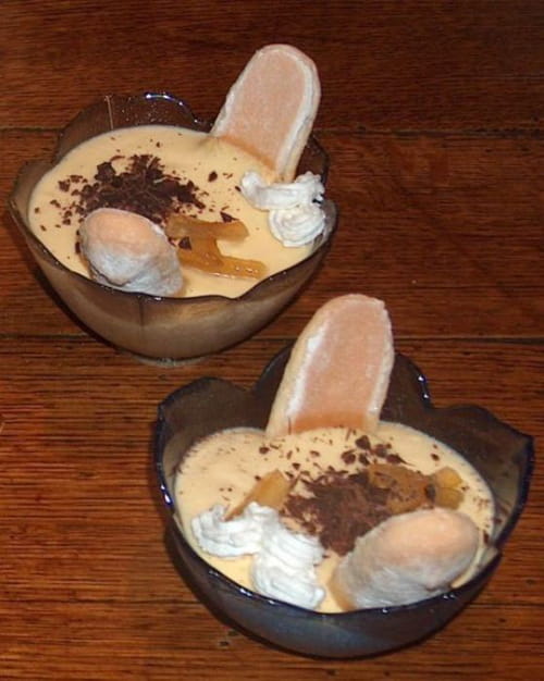 Bavarois citron chocolat