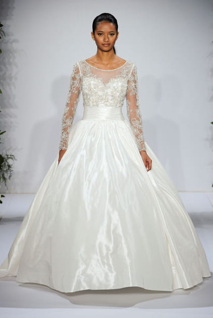 La robe &agrave; manches longues Dennis Basso