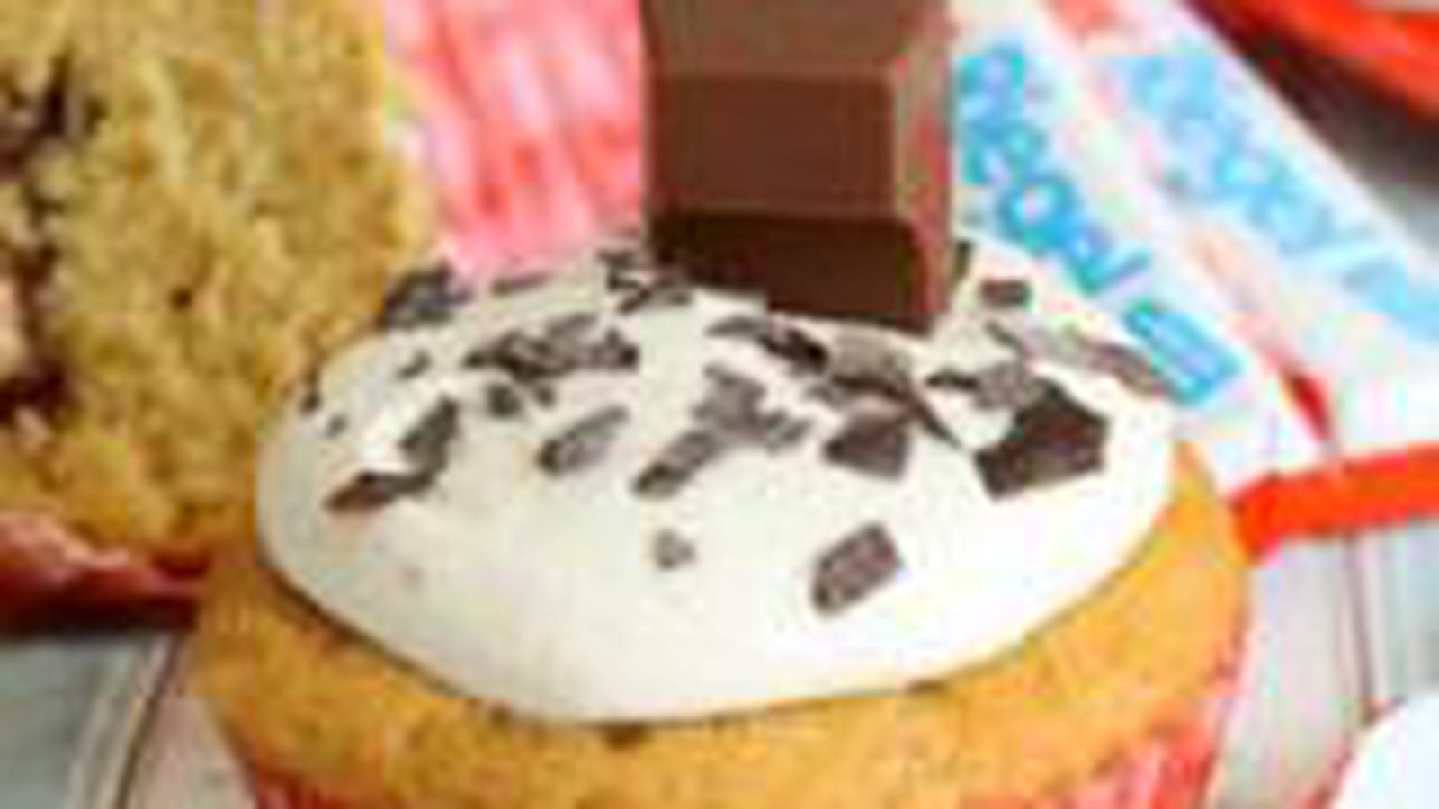 Cupcakes au Kinder® maxi