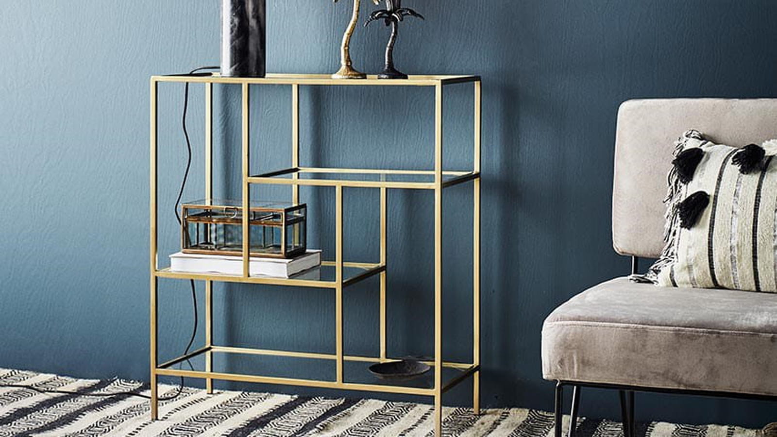 Console en verre Madam Stoltz