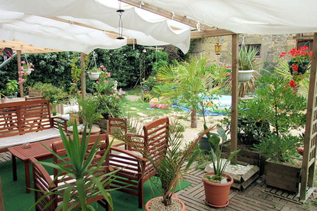 La terrasse voil&eacute;e