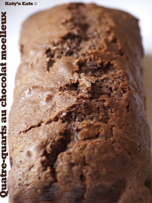 Quatre-quarts au chocolat moelleux