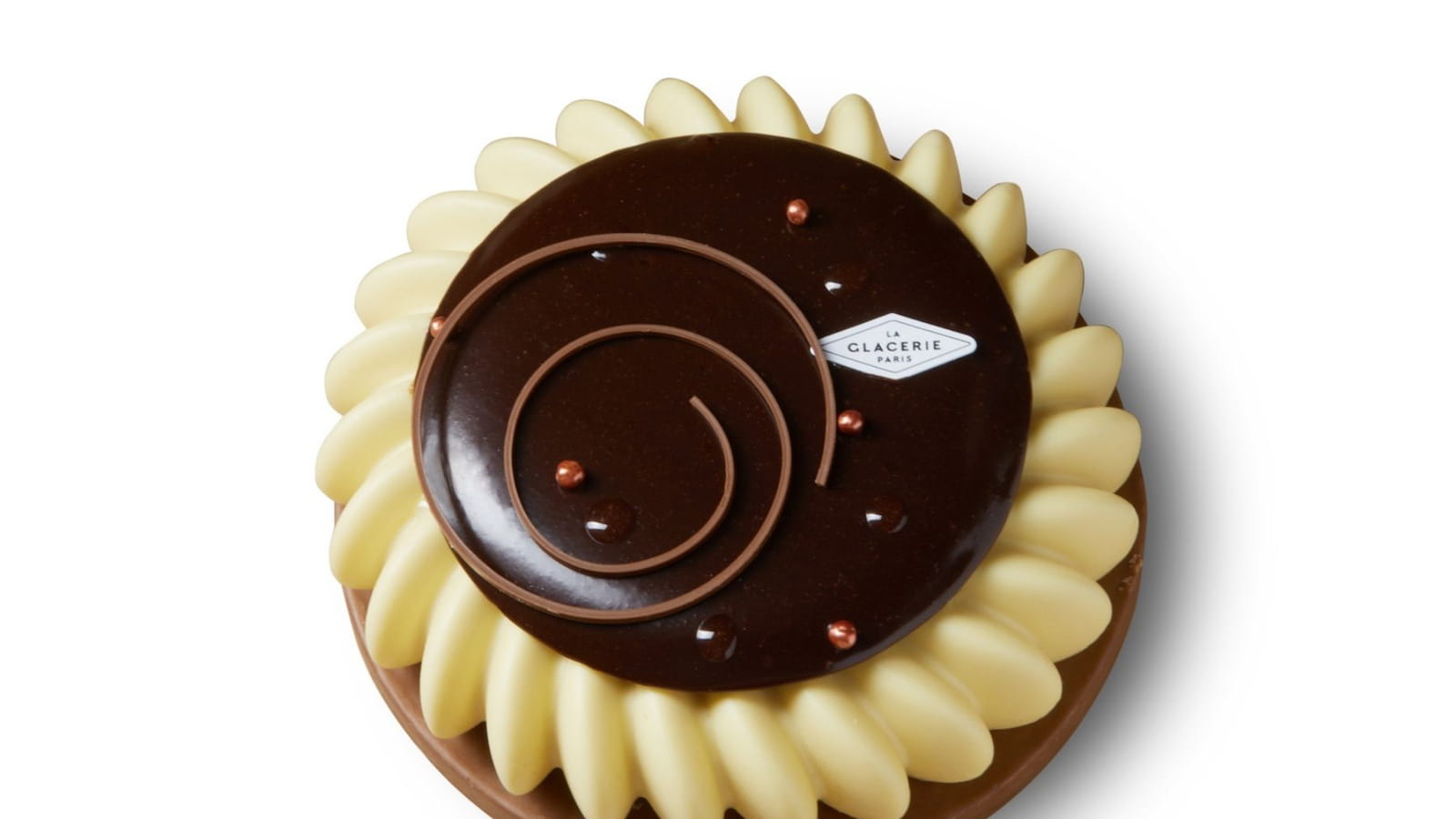 La galette glacée à flamber de La Glacerie Paris