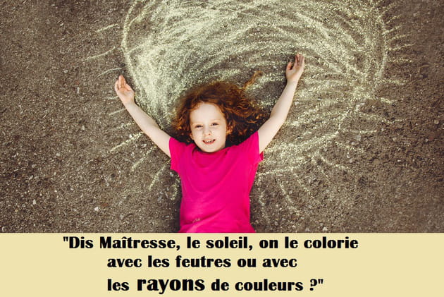 Les rayons de couleurs