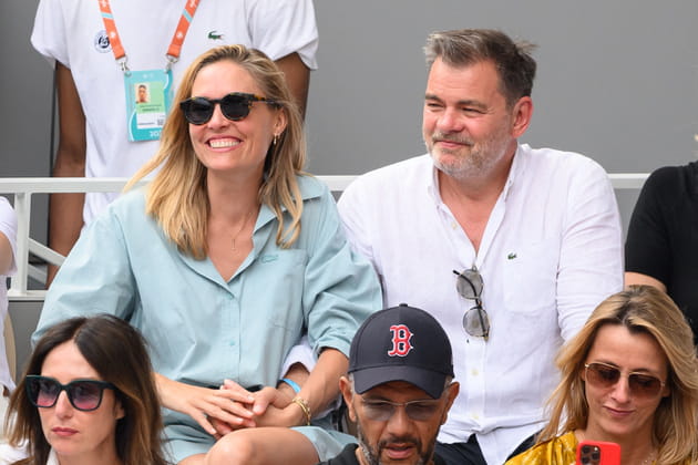Lilou Fogli et Clovis Cornillac, en amoureux &agrave; Roland-Garros