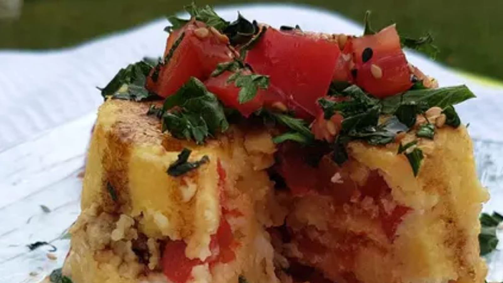 Bowl cake tomate et mozzarrella