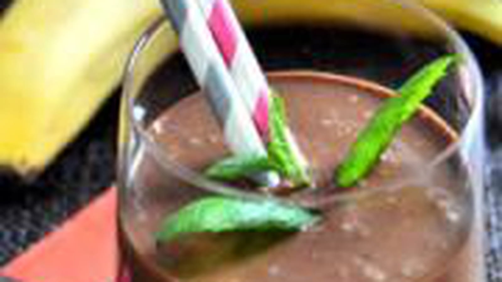 Smoothie chocolat et amande