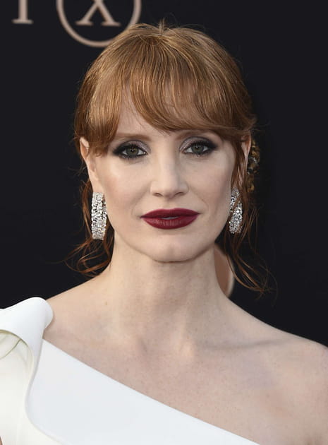 Flop&nbsp;: Jessica Chastain et son make-up dark