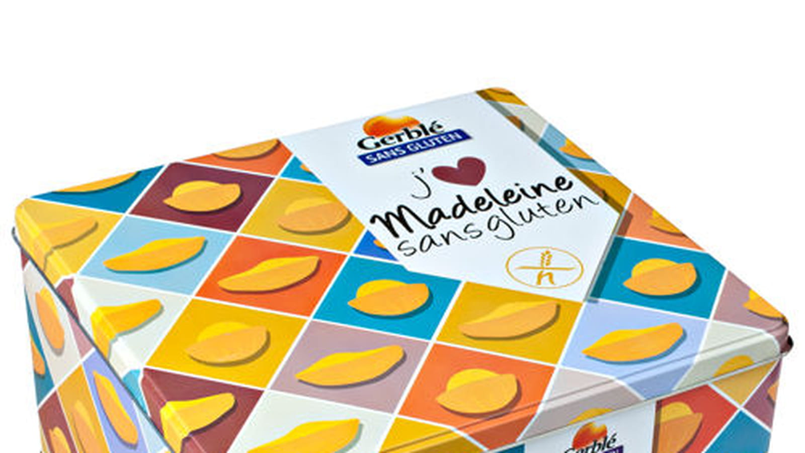 Boîte de madeleines sans gluten Gerblé