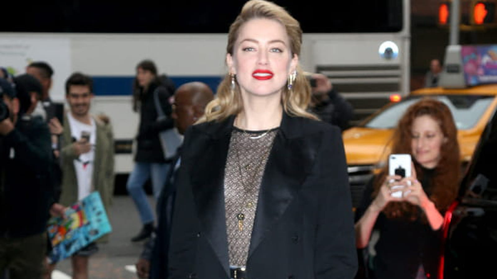 Amber Heard le 3 décembre 2018