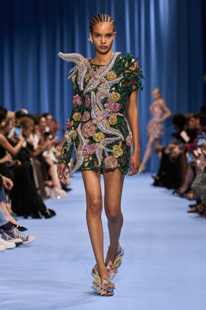 Look 51&nbsp;du d&eacute;fil&eacute; Balmain printemps-&eacute;t&eacute; 2024