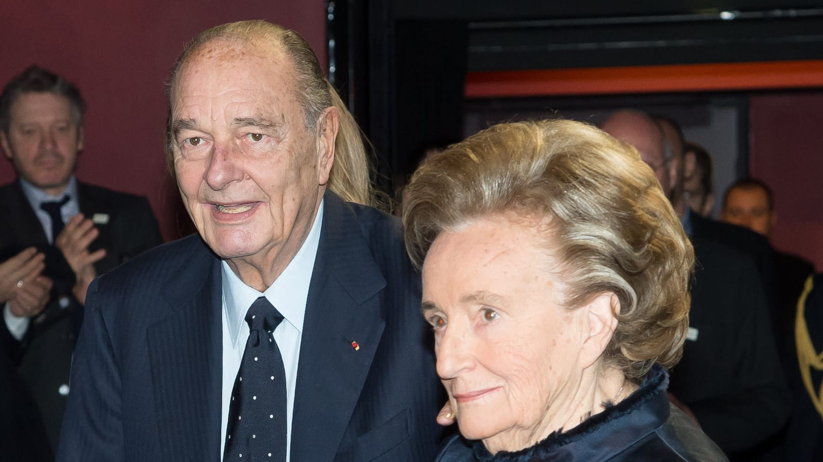 Jacques et Bernadette Chirac