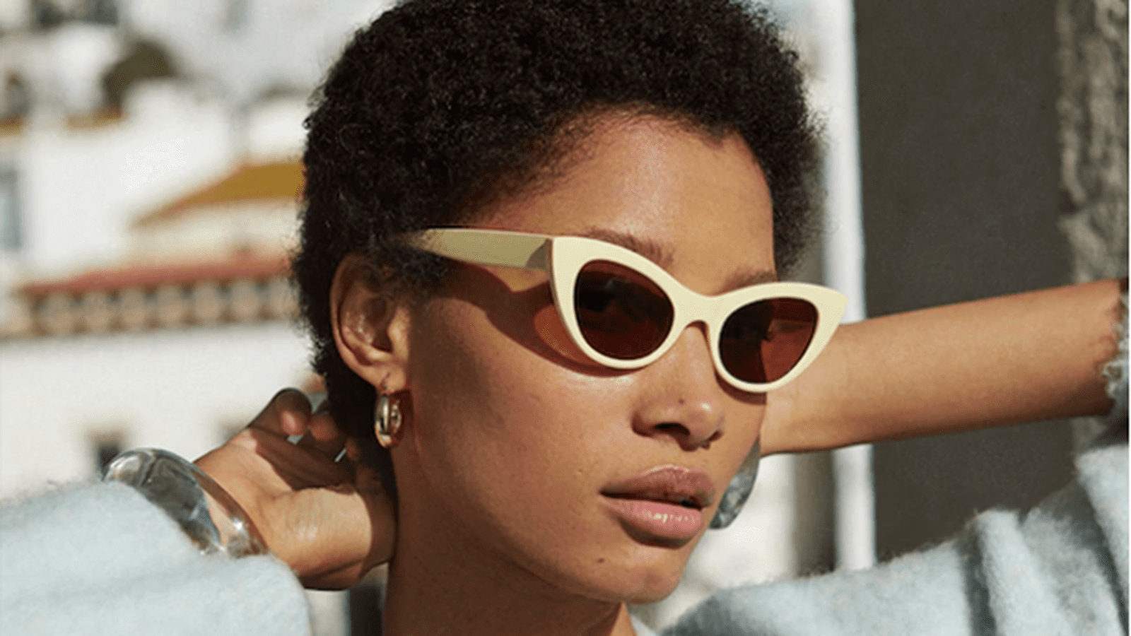 Lunettes de soleil cat-eyes