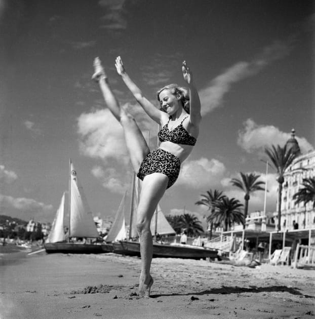 Nymphette sur la Croisette, 1946