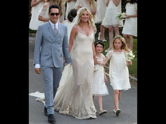 Kate Moss : mariée stylée