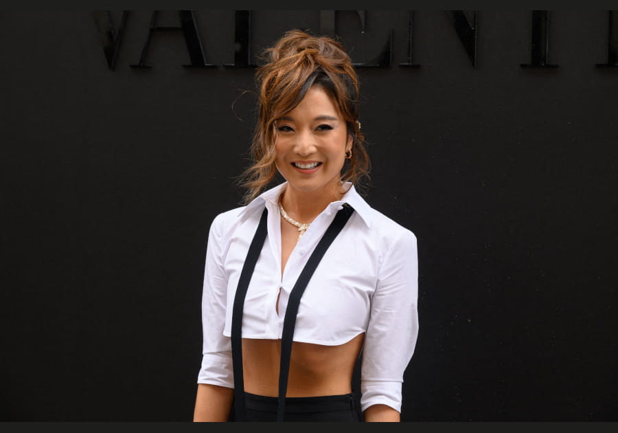 Le chignon flou d'Ashley Park