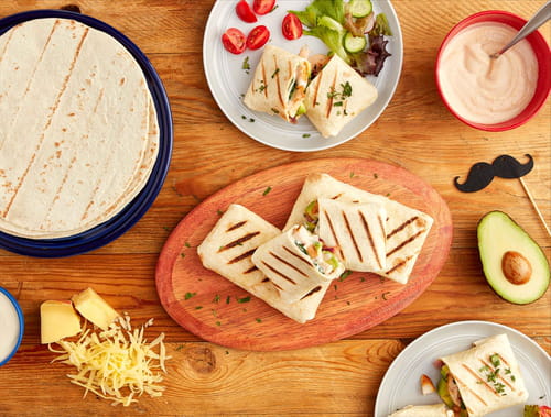 French taco poulet-avocat