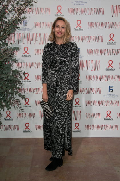 Alexandra Golovanoff au d&icirc;ner de la mode du Sidaction
