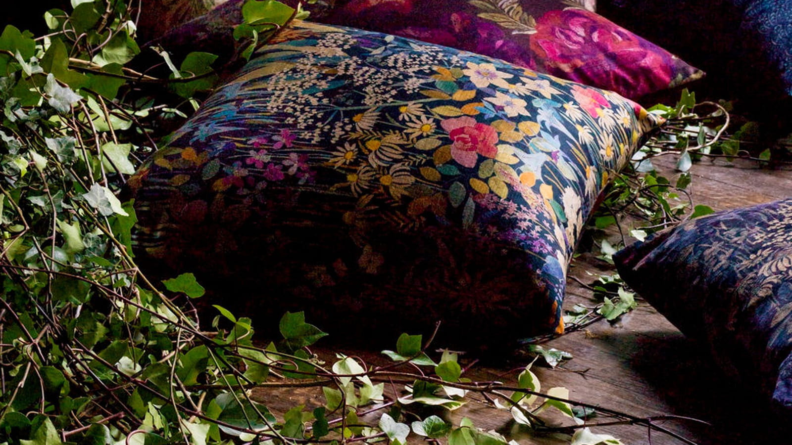 Coussin Liberty chez Edmond Petit