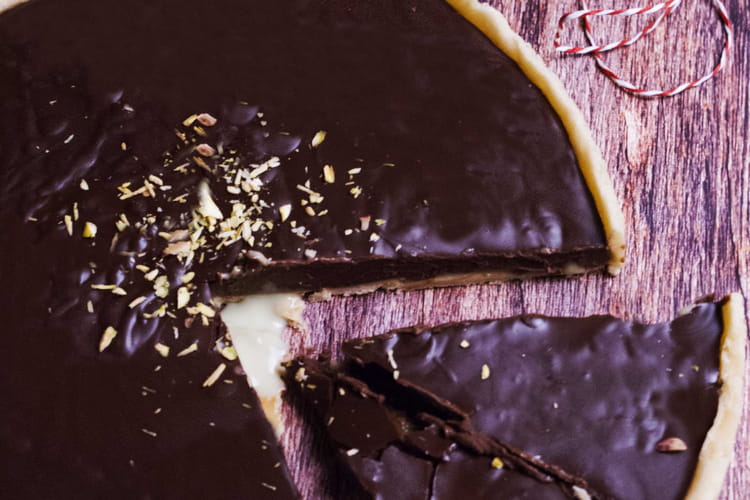 Recette De Tarte Au Chocolat A La Creme Dessert Mont Blanc Pistaches
