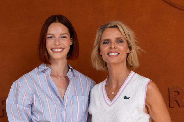 Maeva Coucke et Sylvie Tellier &eacute;taient r&eacute;unies &agrave; Roland-Garros